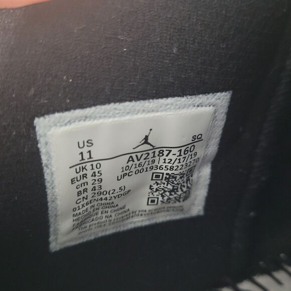 Jordan 11 Retro Low size 11 athletic shoe sneaker lace Concord Bred AV2187-160 - Picture 2 of 16